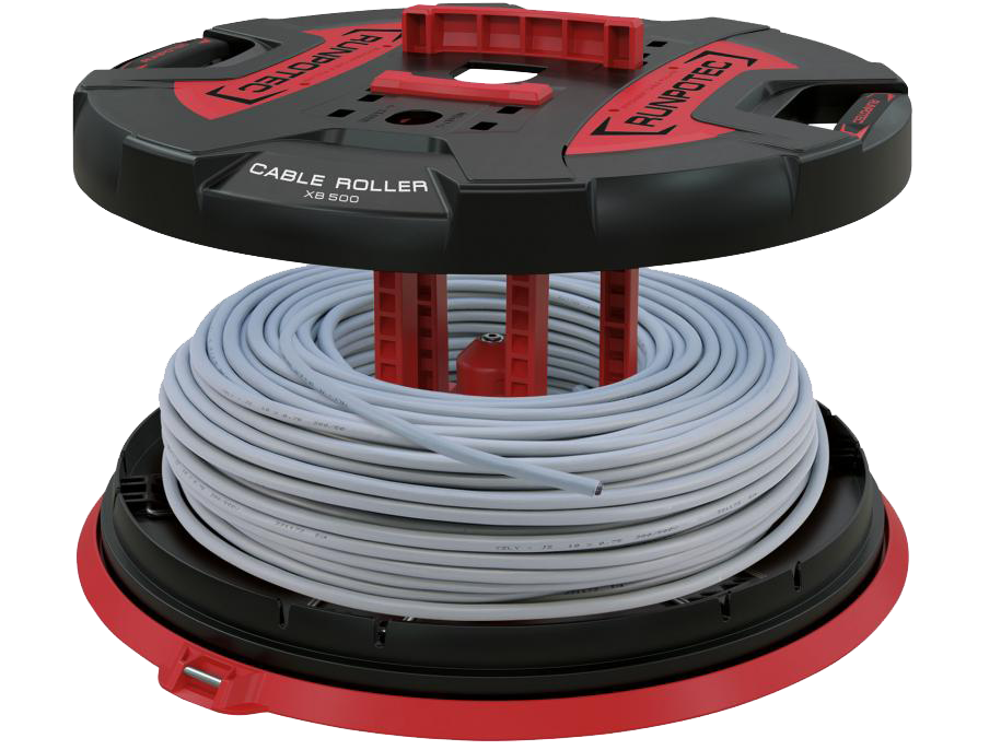 Runpotec Runpo Xboard Xb500 Kabelafroller Tbv Kapotte Haspels - Afbeelding 2