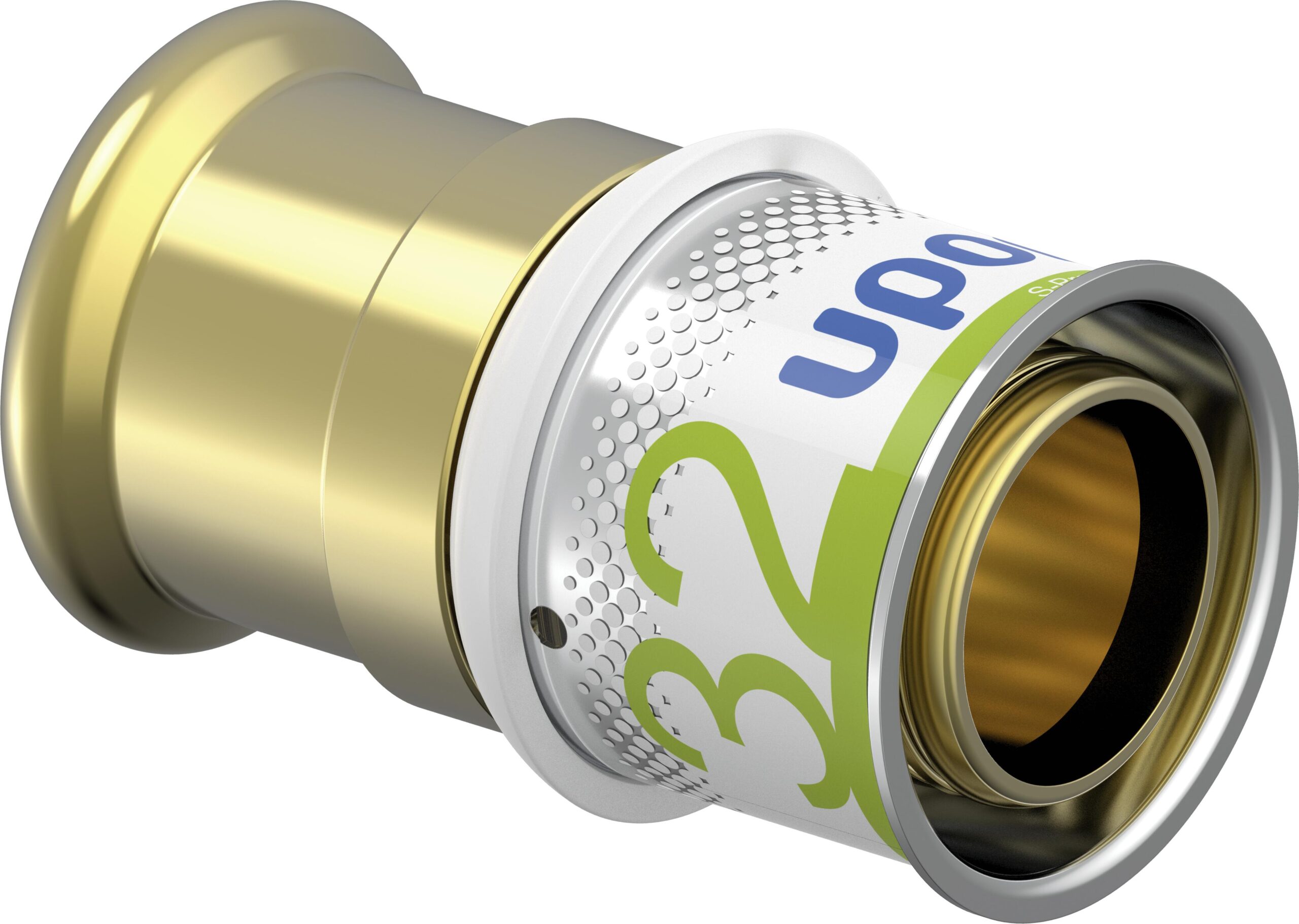 Uponor S-Press Overgangskoppeling Sst-Cu V M+V 32-28Cu-Sst