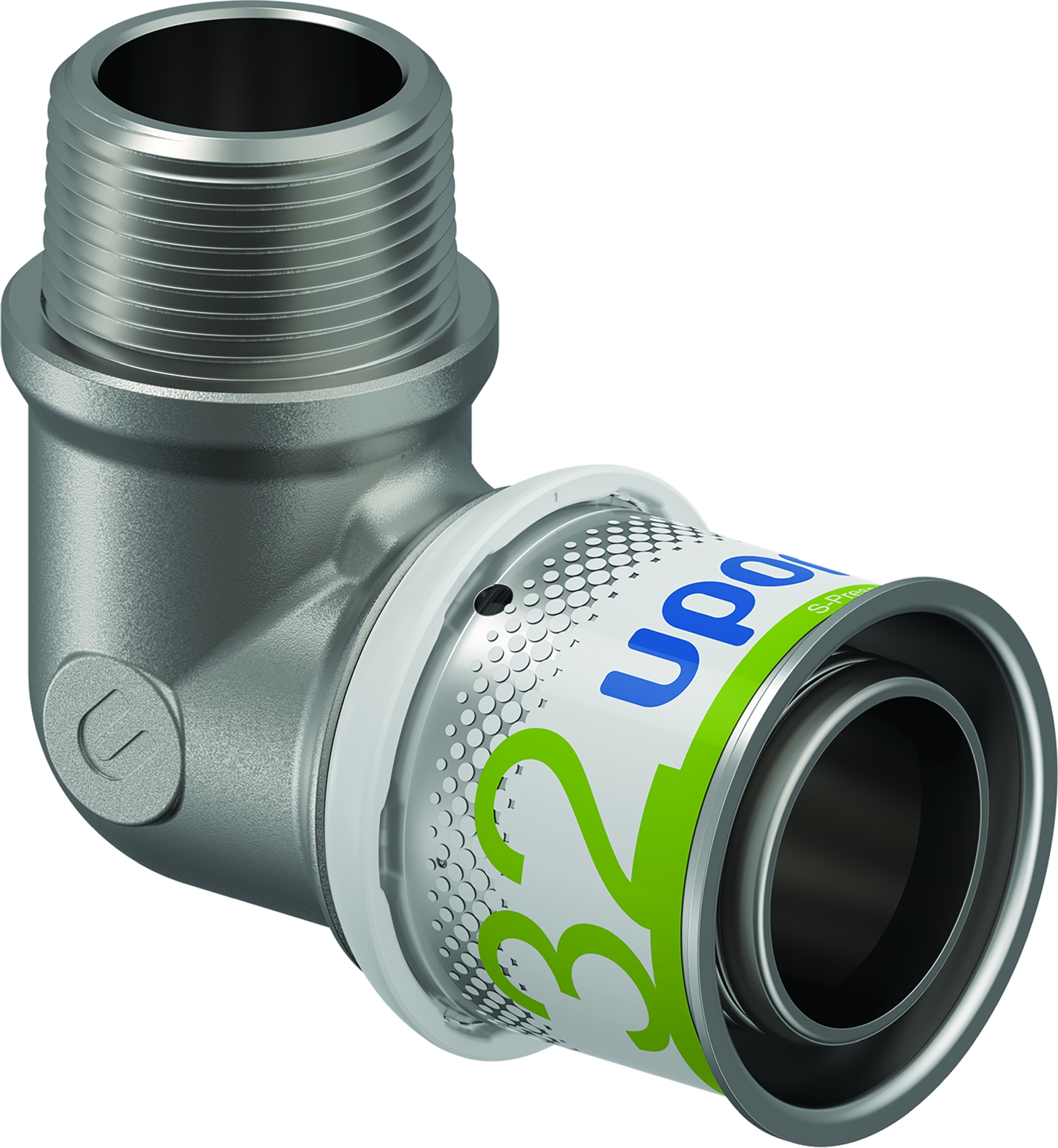 Uponor S-Press Plus Knie 90Gr Buitendraad 32-R3/4"Mt