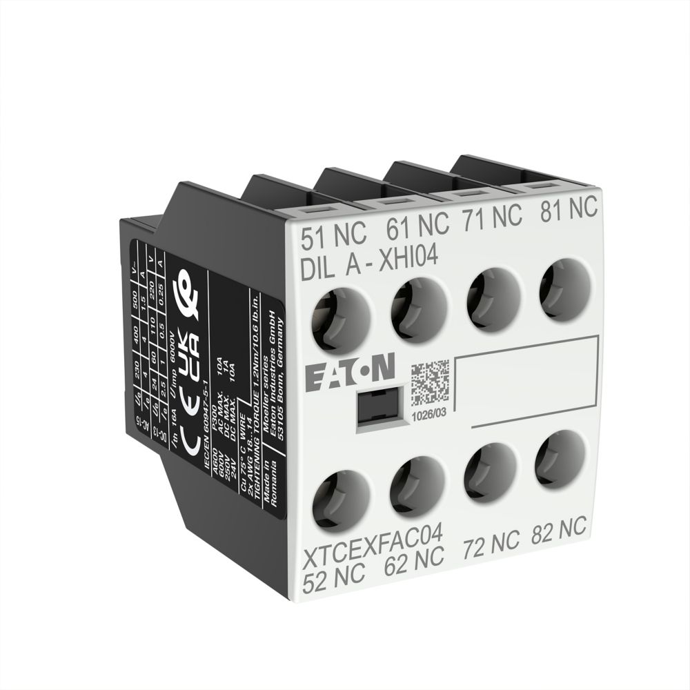 Eaton Dila-Xhi04 Hulpcontactblok 4Xv - Afbeelding 12