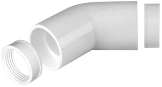 Maxicool Kunststof 45 ° Bocht Ø 20Mm - Afbeelding 2