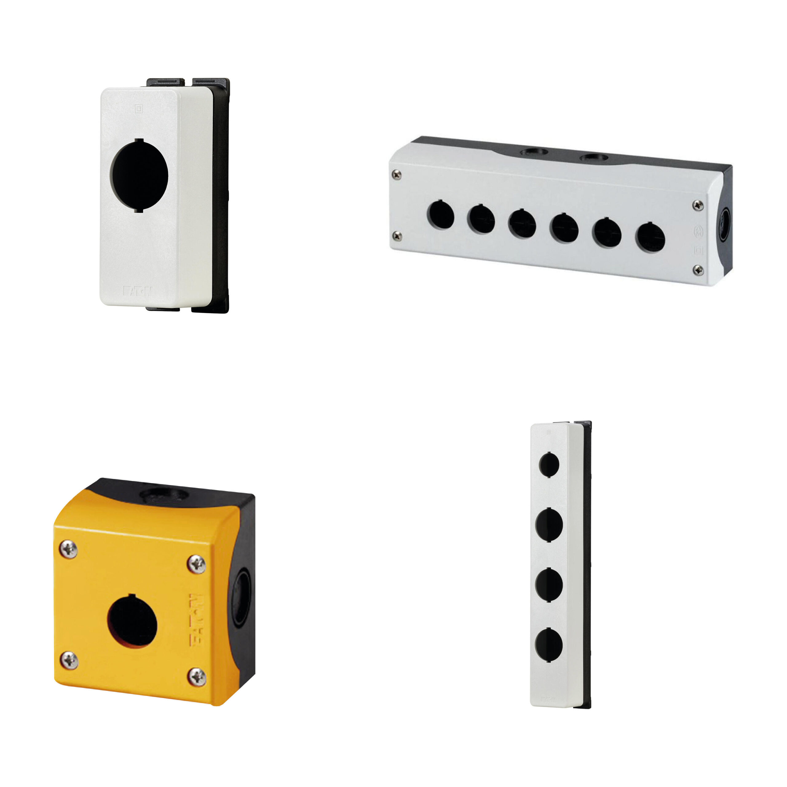Eaton M22-I4 Lege Kast Behuizing Tbv 4V Inb. Paneel Bediening Ip65 - Afbeelding 2