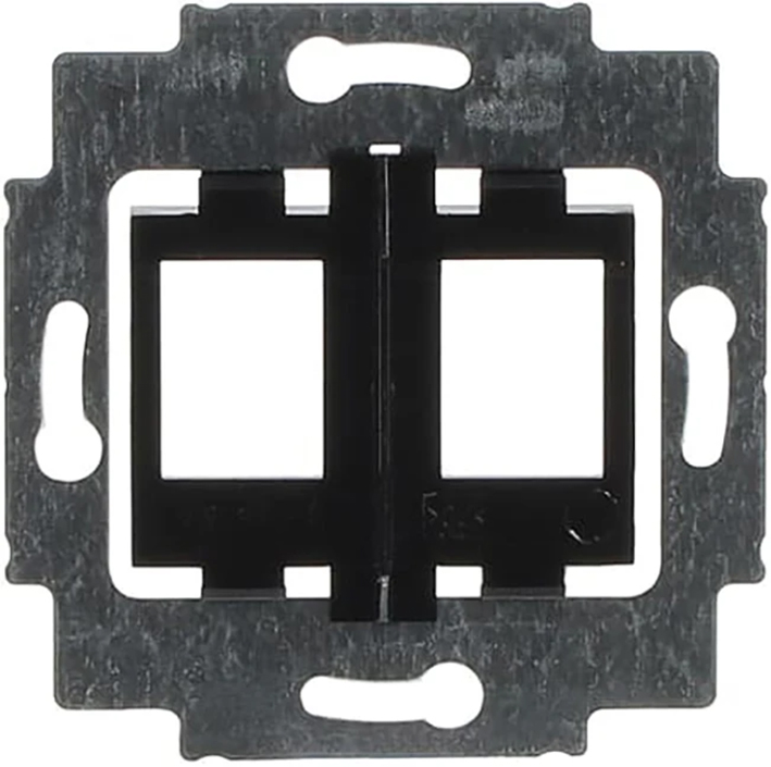 Abb Busch-Jaeger Draagring 2X Modular Jack / Keystone Zwart - Afbeelding 6