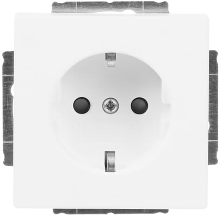 Abb Busch-Jaeger Wcd Ra 1V + Kinderbeveiliging Inbouw Future Linear Mat Wit