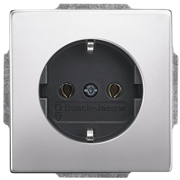 Abb Busch-Jaeger Wcd Ra 1-Voudig Inbouw Edelstaal Bj