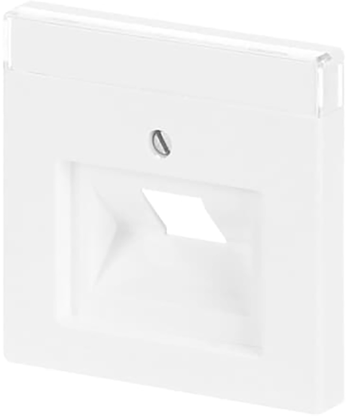 Abb Busch-Jaeger Upo 1-Voudig Afdekplaat Wit/Wit Future Linear Bj - Afbeelding 2