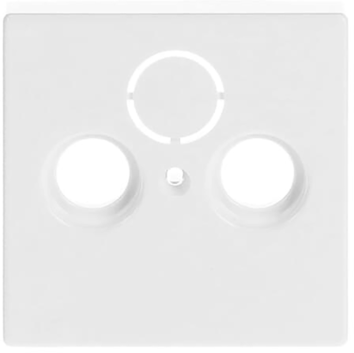 Abb Busch-Jaeger Cai / Tv Afdekplaat Wit/Wit Future Linear Bj
