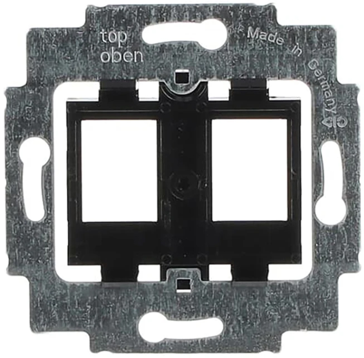 Abb Busch-Jaeger Draagring 2X Modular Jack / Keystone Zwart - Afbeelding 5