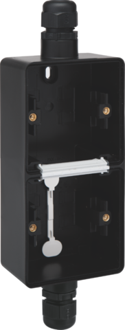 Niko Hydro Opbouwdoos 2V Vert. +2X M20 Wartel Doorvoer 2Kant - Afbeelding 4