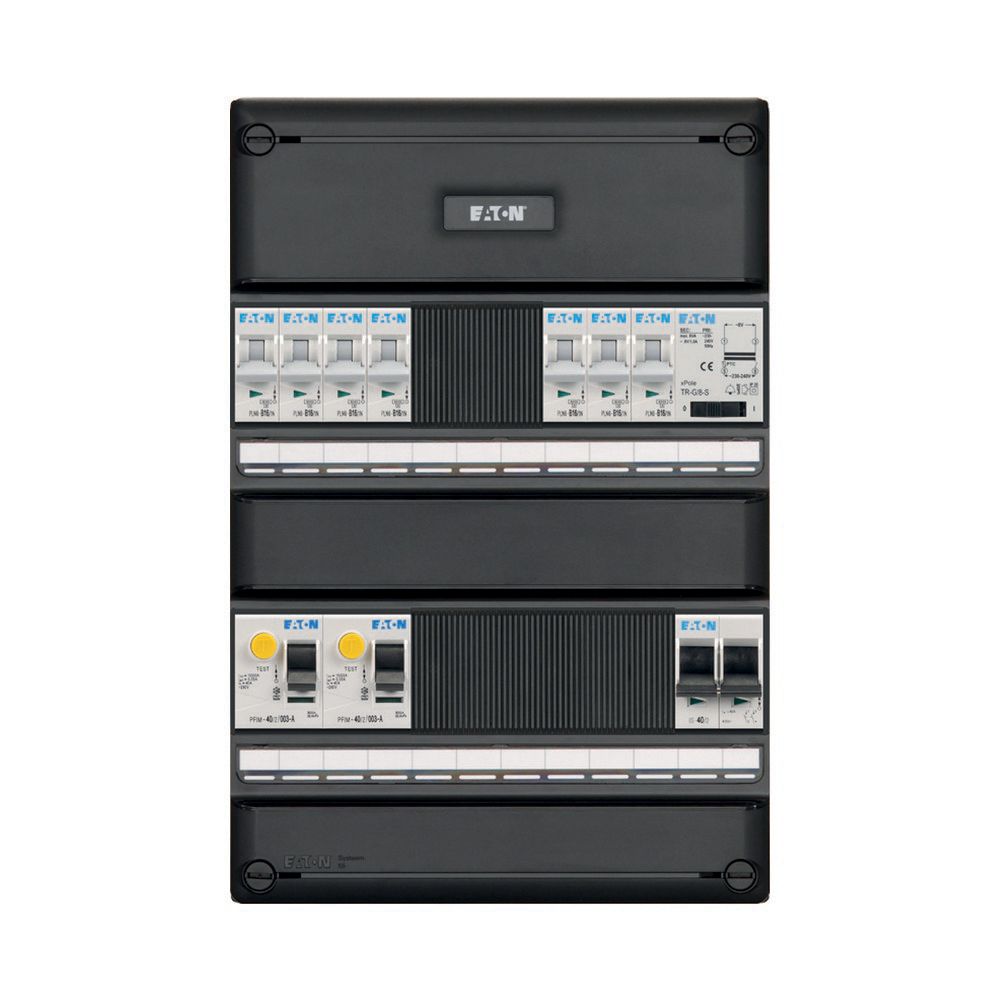 Eaton Groepenkast 6 Groeps+Kook+ 2 Aardlks + Ho 1Fase - Afbeelding 2