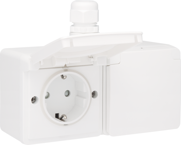 Niko Hydro Wd Wcd Ra 2V Horizontaal - Insteek Wit - Afbeelding 5