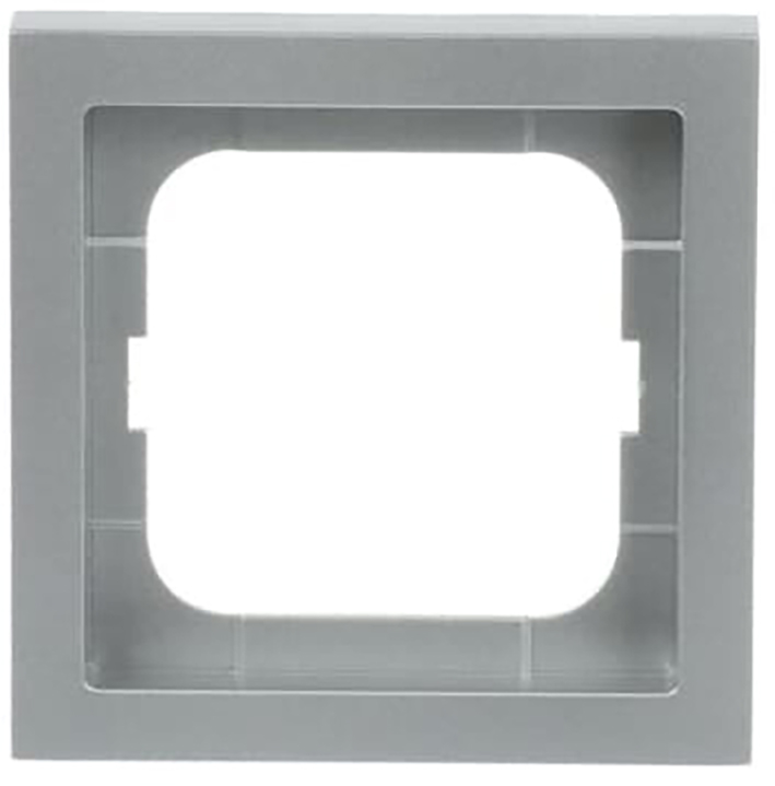 Abb Busch-Jaeger Bj Afdekraam Hoekig 1V F-Aluzilver