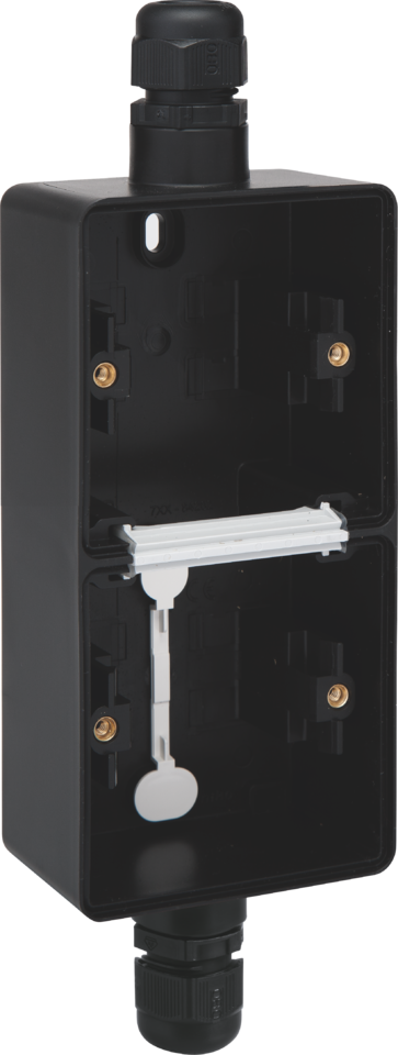 Niko Hydro Opbouwdoos 2V Vert. +2X M20 Wartel Doorvoer 2Kant - Afbeelding 3