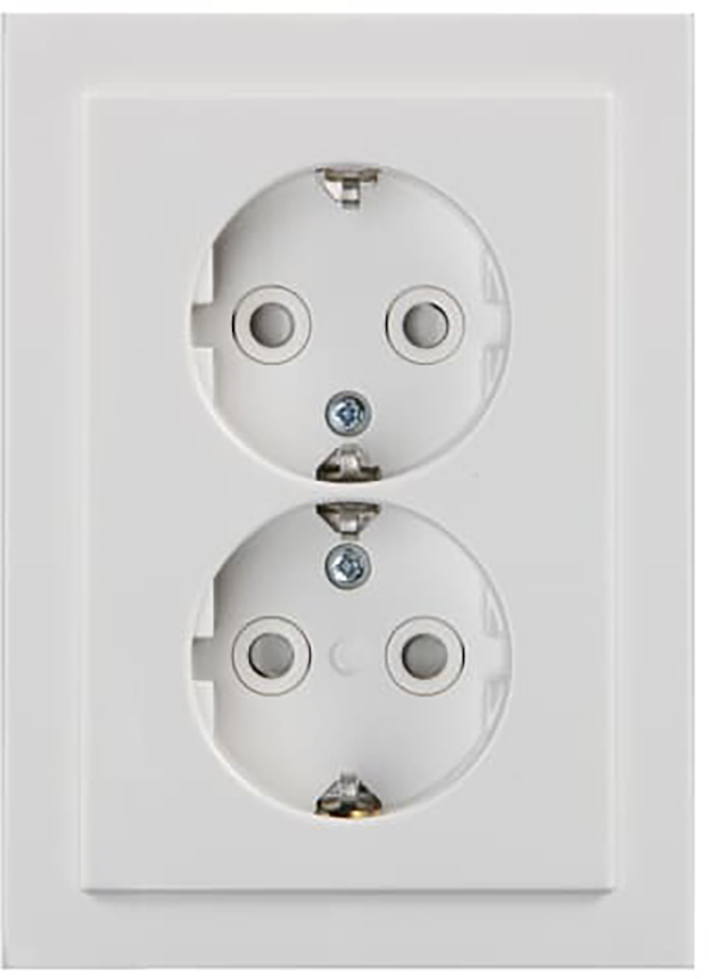 Abb Busch-Jaeger Wcd Ra 2-Voudig Inbouw Tbv 1.5 Inbouwdoos Future Linear
