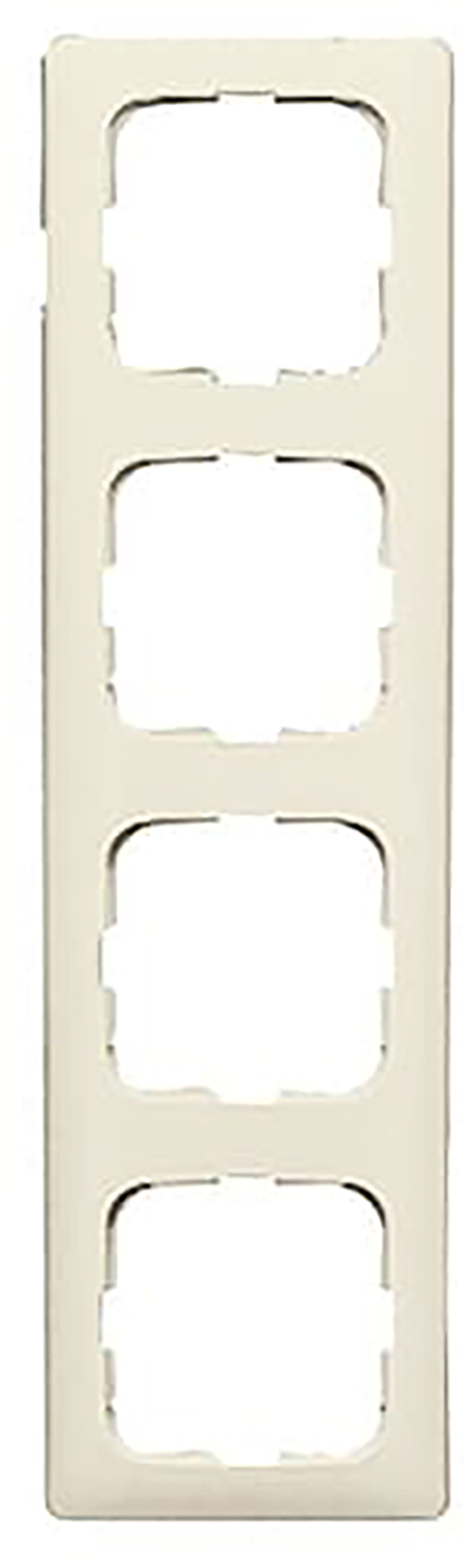 Abb Busch-Jaeger Afdekraam 4-Voudig Creme Linear Bj
