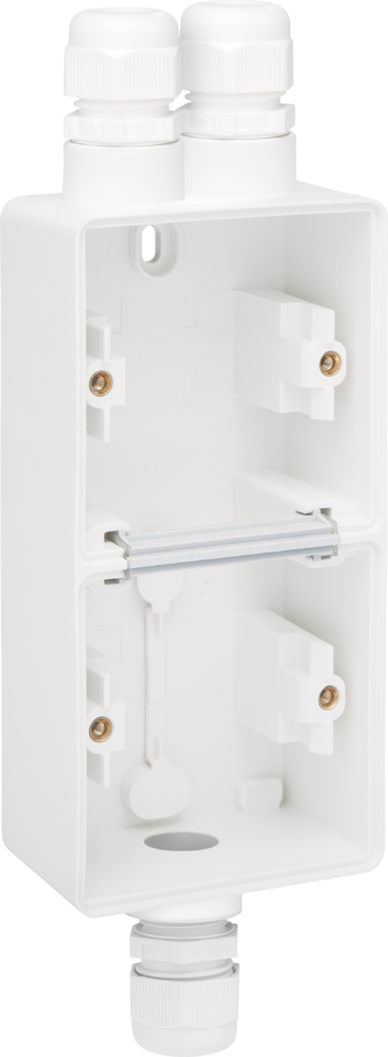 Niko Hydro Opbouwdoos 2V Vert. + 3 M20 Ingangen + Wartel - Afbeelding 4
