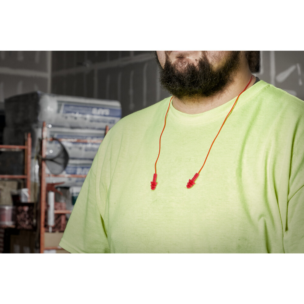 Milwaukee® Oordoppen Herbruikbaar Met Koord-3St Gehoorbeschermer - Afbeelding 3