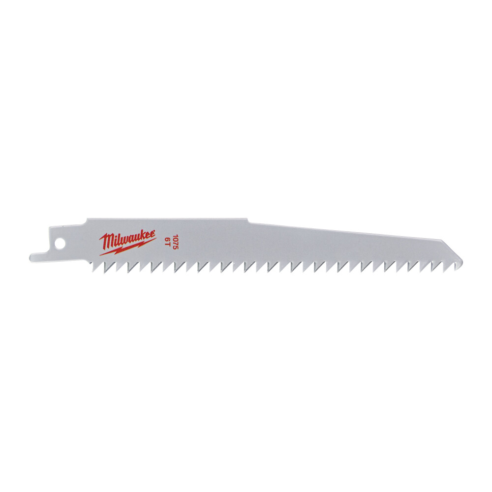 Milwaukee® Reciprozaagblad Sawzall Hout/Kunststof 150 Mm 6-Tpi (3 Stuks) - Afbeelding 3