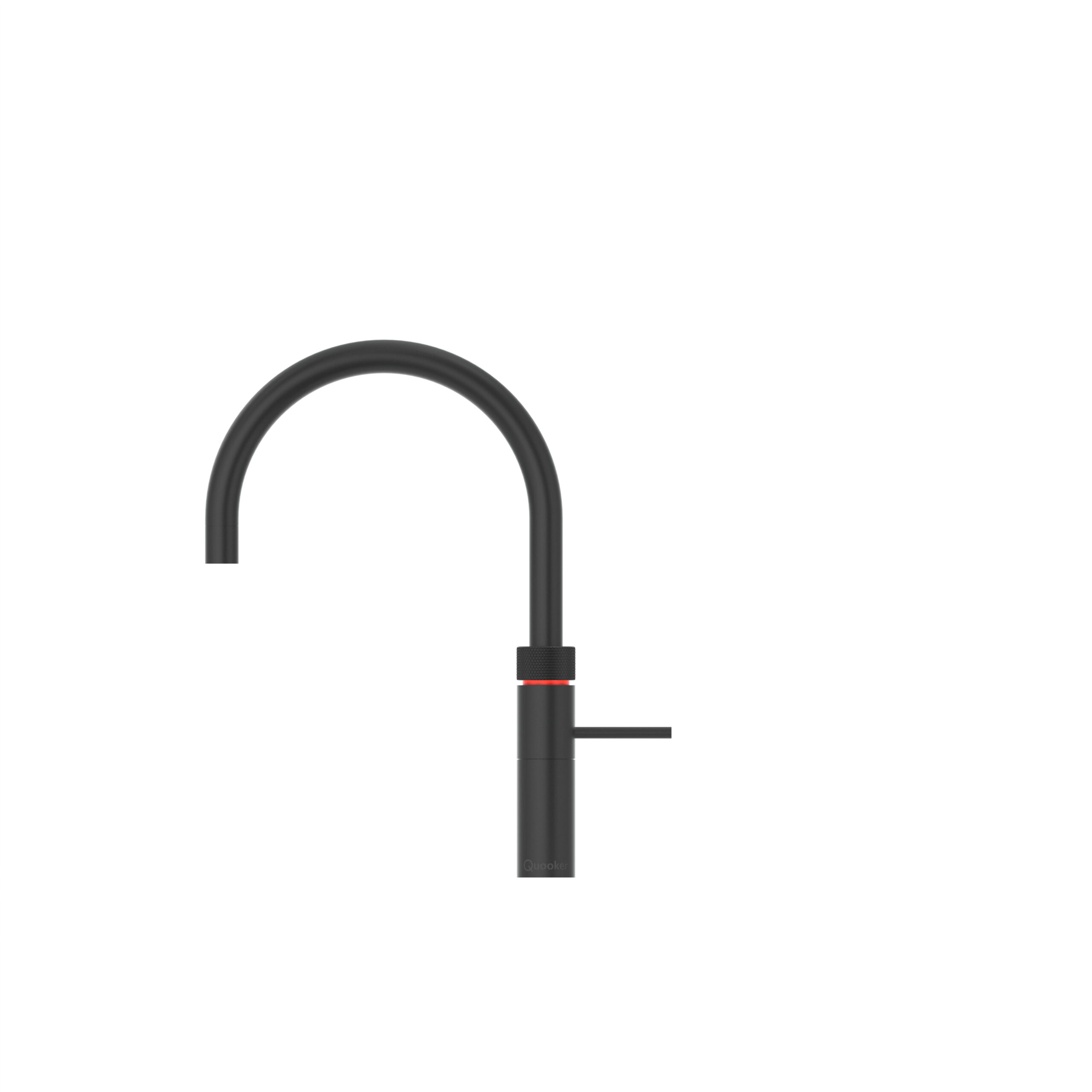 Quooker Kraan Fusion Round Koud Warm Kokend-Water Black