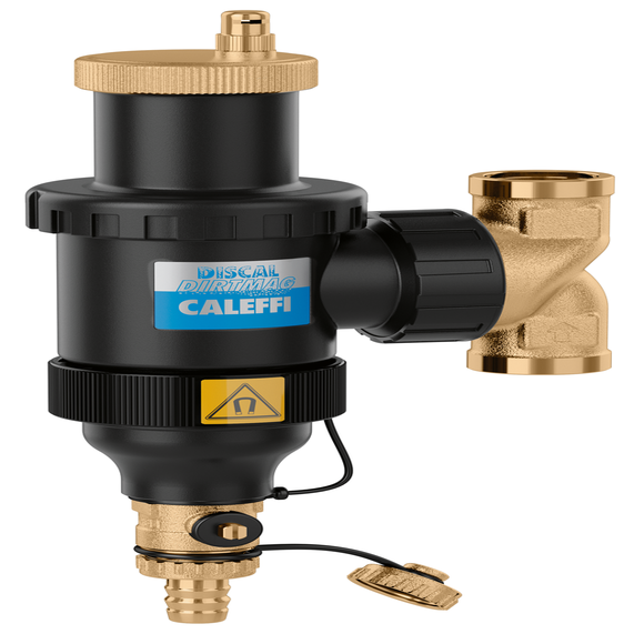 Caleffi Lucht- En Vuilafscheider Met Magneet G 1 1/4" (Iso 228-1) F