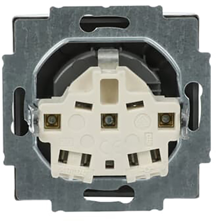 Abb Busch-Jaeger Wcd Ra 1-Voudig Inbouw Edelstaal Bj - Afbeelding 2