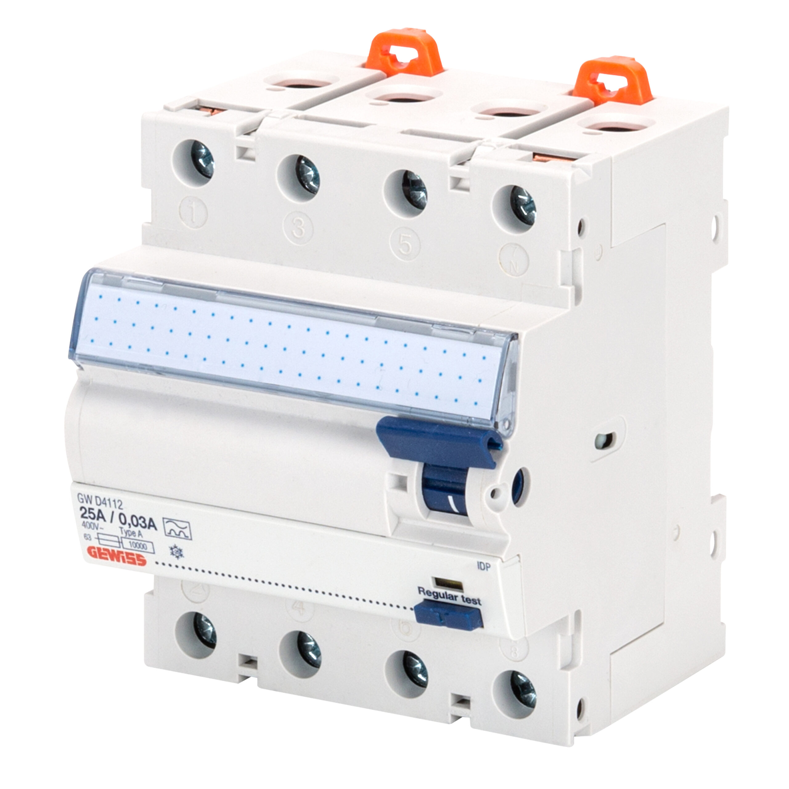 Gewiss Aardlekschakelaar 40A 4P 300Ma 4 Modulen