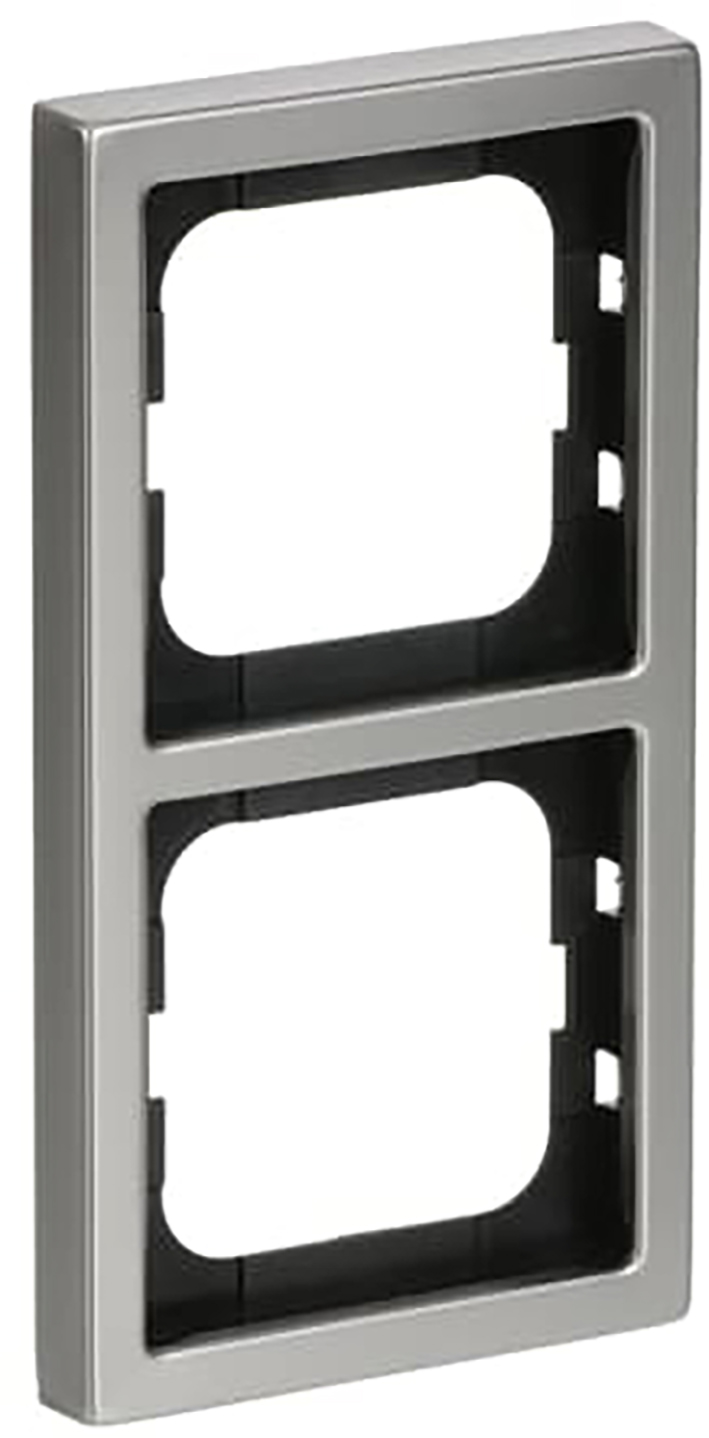 Abb Busch-Jaeger Afdekraam 2-Voudig Edelstaal Bj - Afbeelding 3