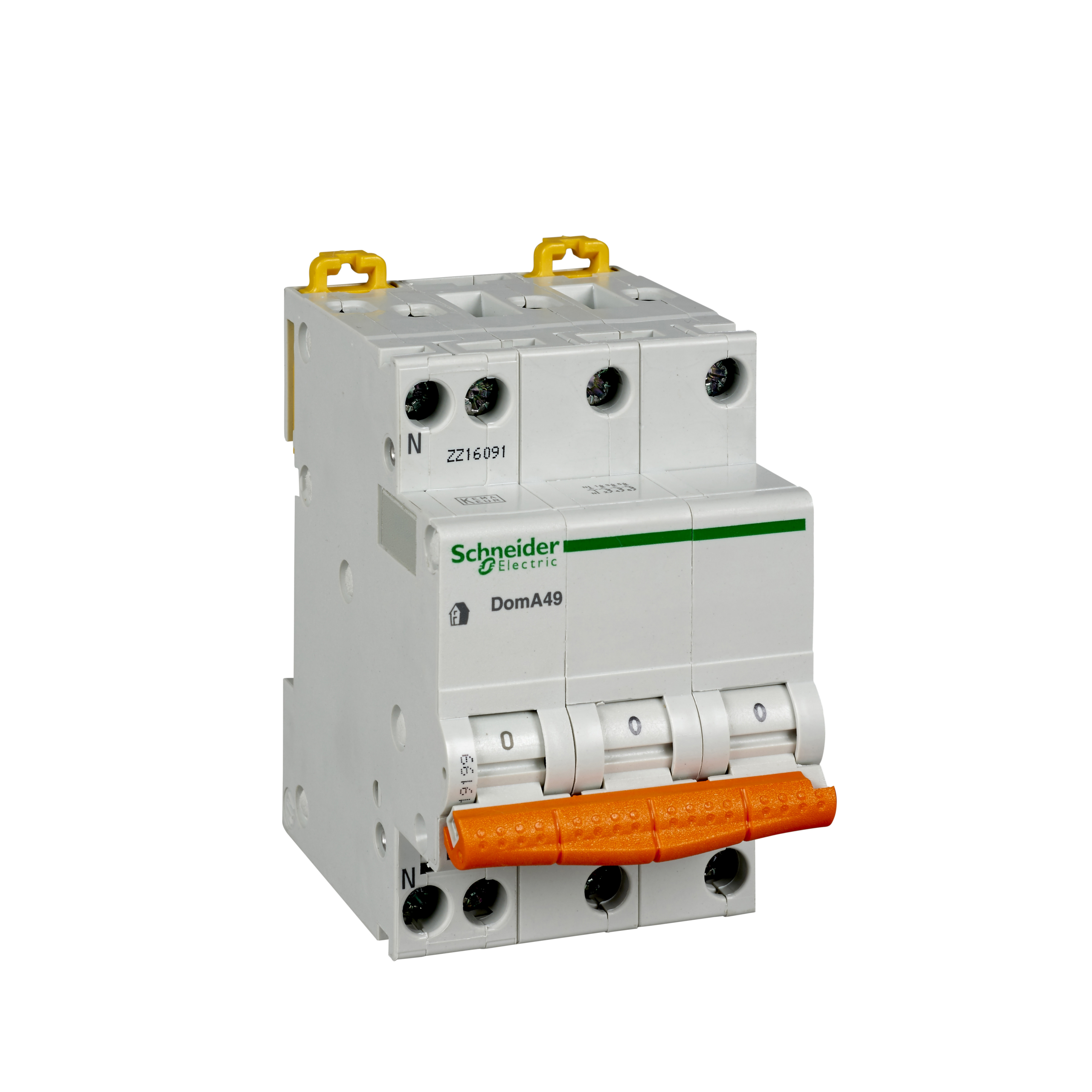 Schneider Electric Automaat C16A 3P+N 4.5Ka