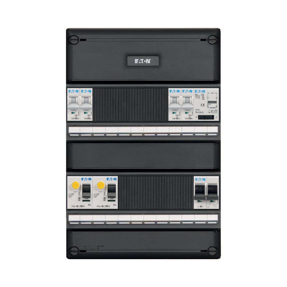 Eaton Groepenkast 4 Groeps 2X30Ma Als + Hfd 2P 40A - Afbeelding 2