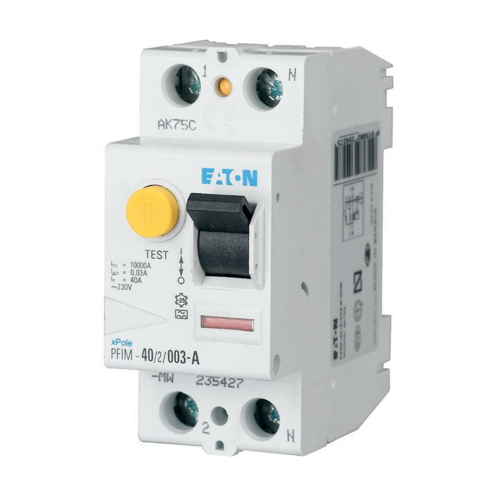 Eaton Aardlekschakelaar 40A 2P 300Ma - Afbeelding 2