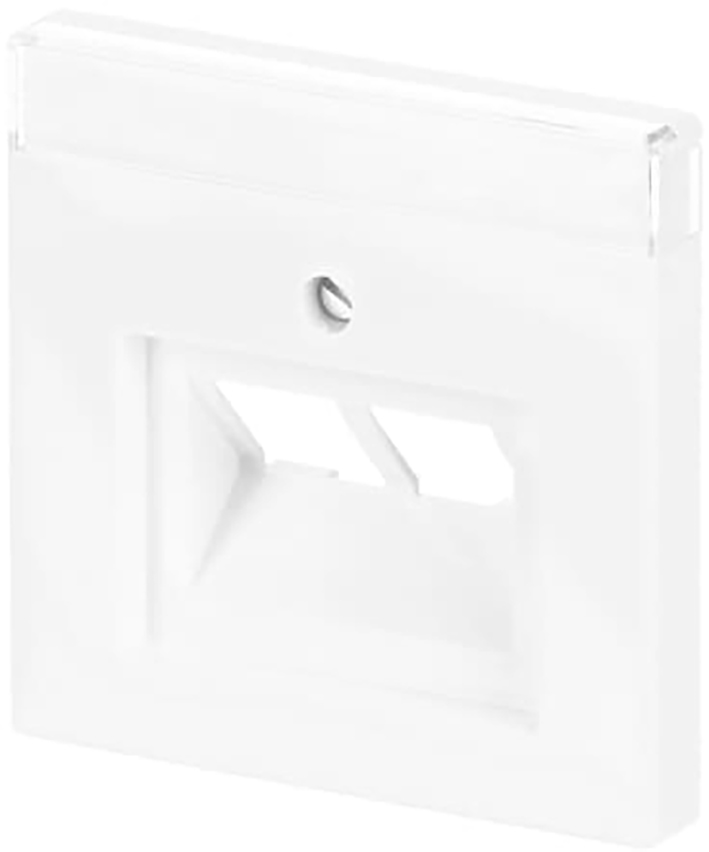 Abb Busch-Jaeger Upo 2-Voudig Afdekplaat Wit/Wit Future Linear Bj - Afbeelding 2