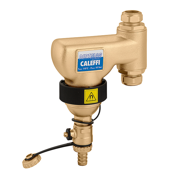 Caleffi Vuilafscheider Met Magneet Dirtmag® Verticaal Ø28 Knel
