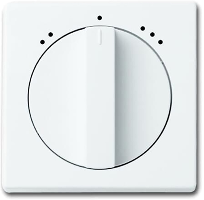 Abb Busch-Jaeger 3-Standen / Ventilatorschakelaar Inbouw Wit/Wit