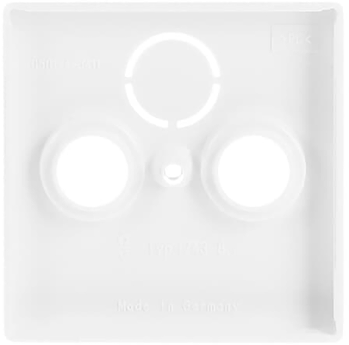 Abb Busch-Jaeger Cai / Tv Afdekplaat Wit/Wit Future Linear Bj - Afbeelding 4