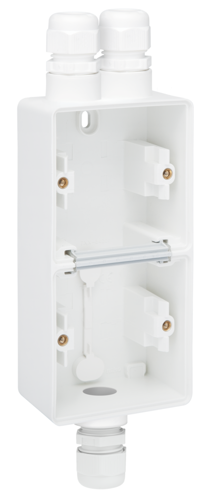 Niko Hydro Opbouwdoos 2V Vert. + 3 M20 Ingangen + Wartel - Afbeelding 2