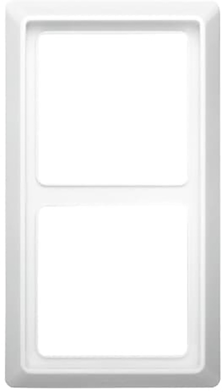 Abb Busch-Jaeger Afdekraam 2-Voudig Alpin Wit Ip44 Allweather