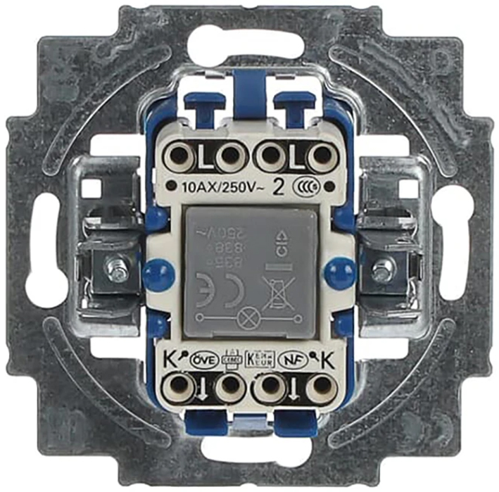Abb Busch-Jaeger 2 Polig + Controle Lamp Bj - Afbeelding 6