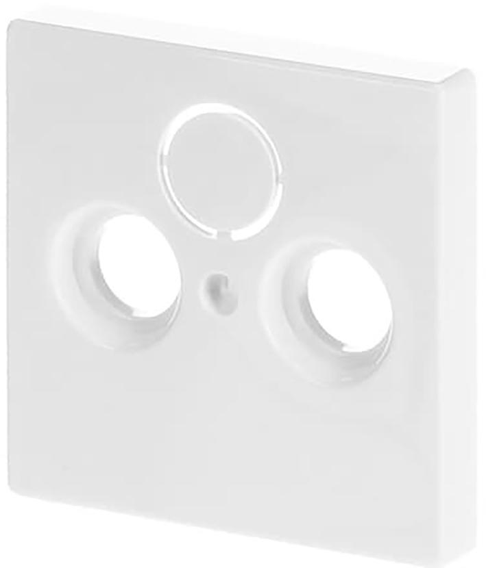 Abb Busch-Jaeger Cai / Tv Afdekplaat Wit/Wit Future Linear Bj - Afbeelding 2