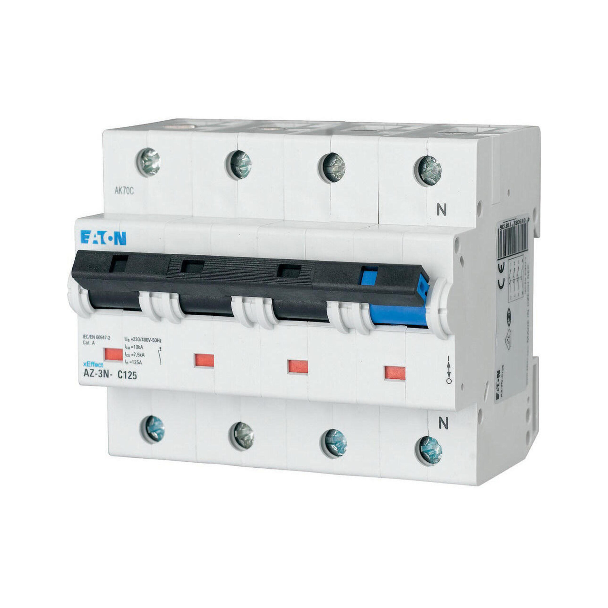 Eaton Automaat C80A 3P+N 20Ka - 6Module Breed!