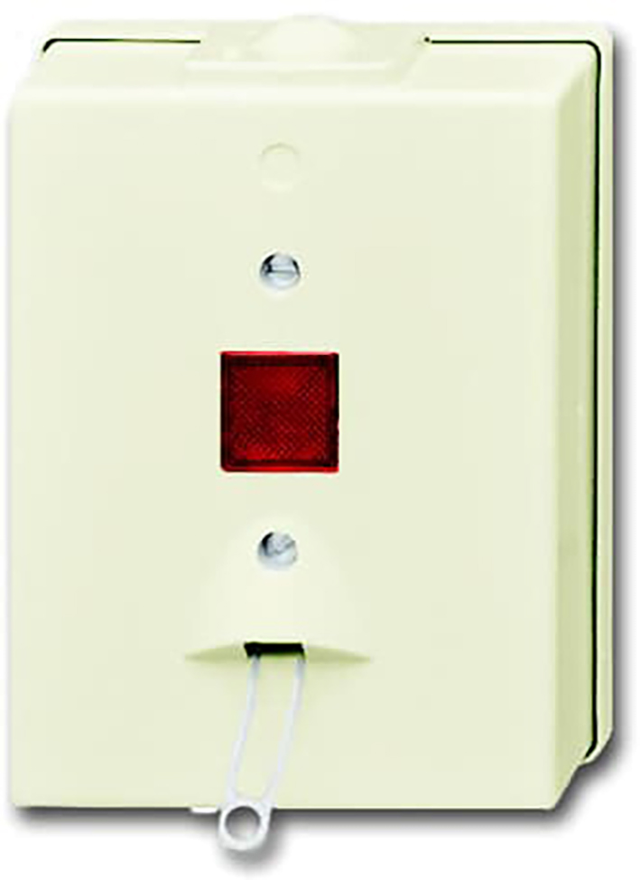 Abb Busch-Jaeger Trekschakelaar 2-Polig 16A Opbouw Ap Creme