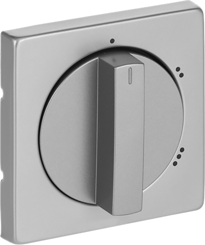Abb Busch-Jaeger 3-Standen / Ventilatorschakelaar Inbouw Edelstaal Bj - Afbeelding 3