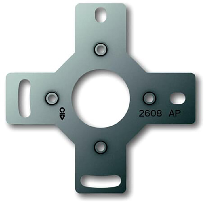 Abb Busch-Jaeger Adapterplaat T.b.v. Lasdoos Opbouw Ap