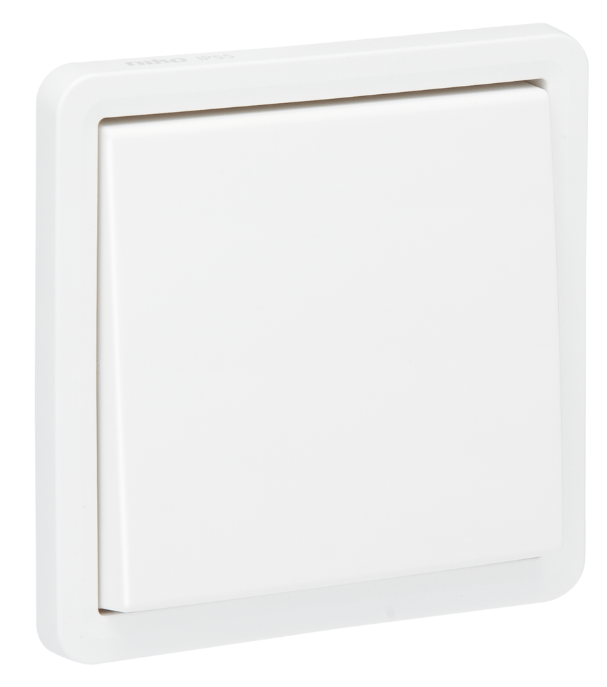 Niko Hydro Wd Wisselschakelaar 1V 10A/250V - Insteek Wit - Afbeelding 2