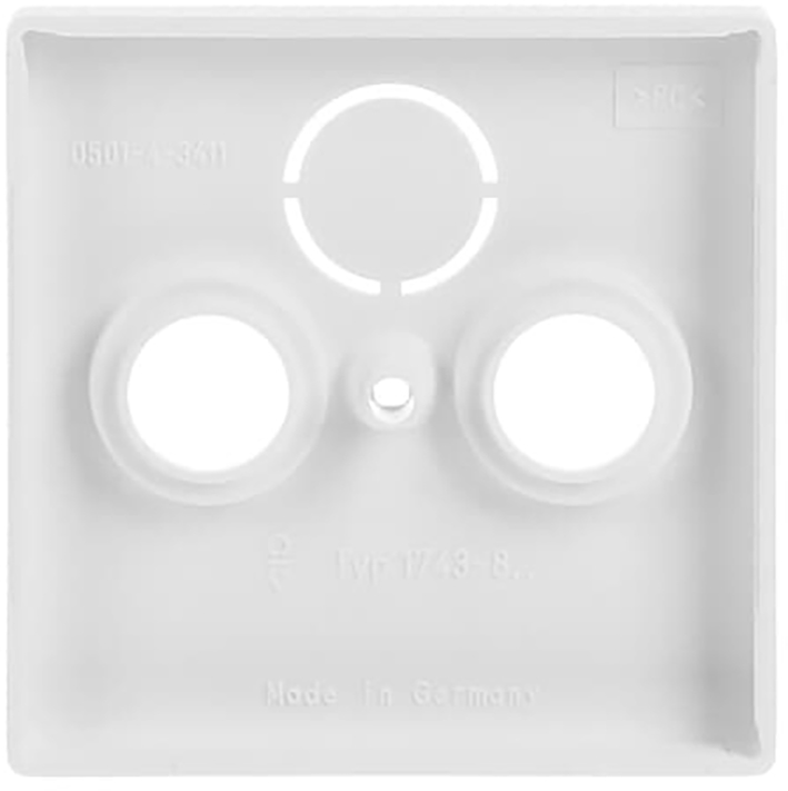 Abb Busch-Jaeger Cai/Tv Afdekplaat Future Linear Mat Wit - Afbeelding 4