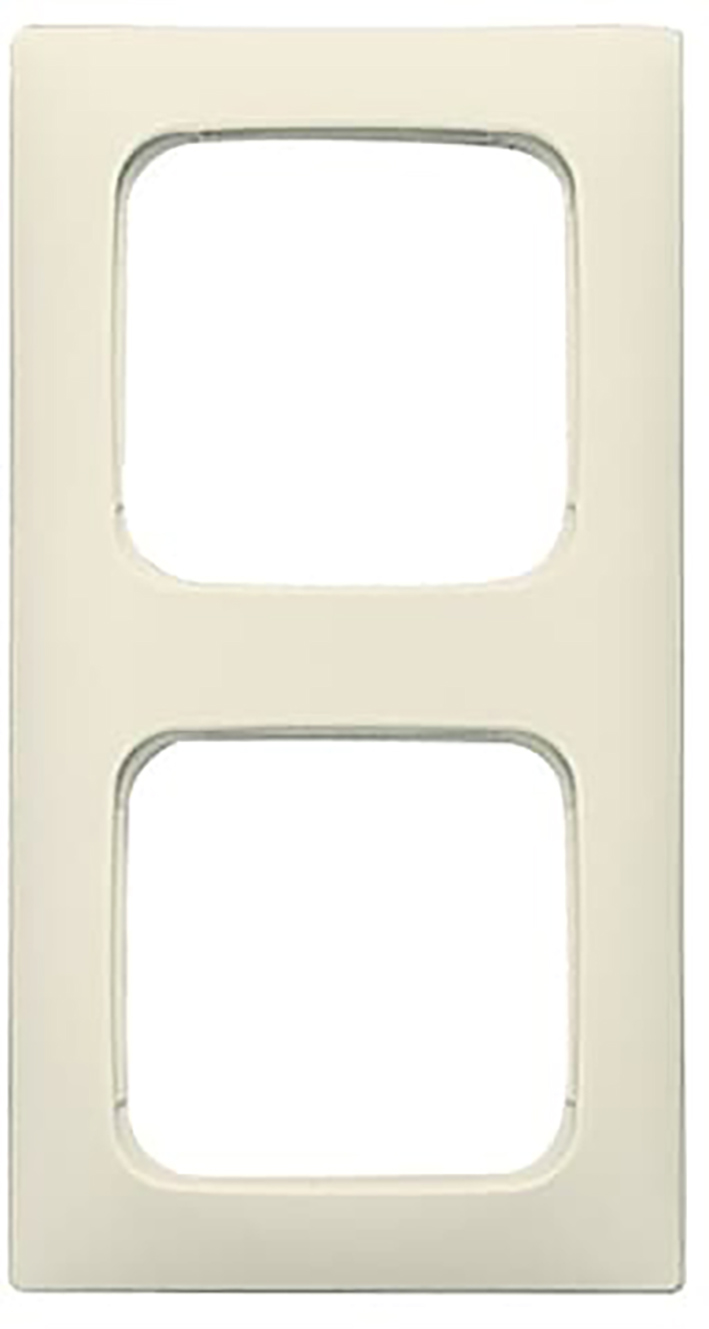 Abb Busch-Jaeger Afdekraam 2-Voudig Creme Linear Bj