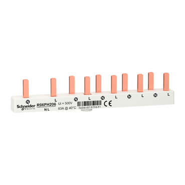 Schneider Electric Resi9 Kamrail 1P+N 2P Rccb + 4 Mcb (4 Stuks) - Afbeelding 2
