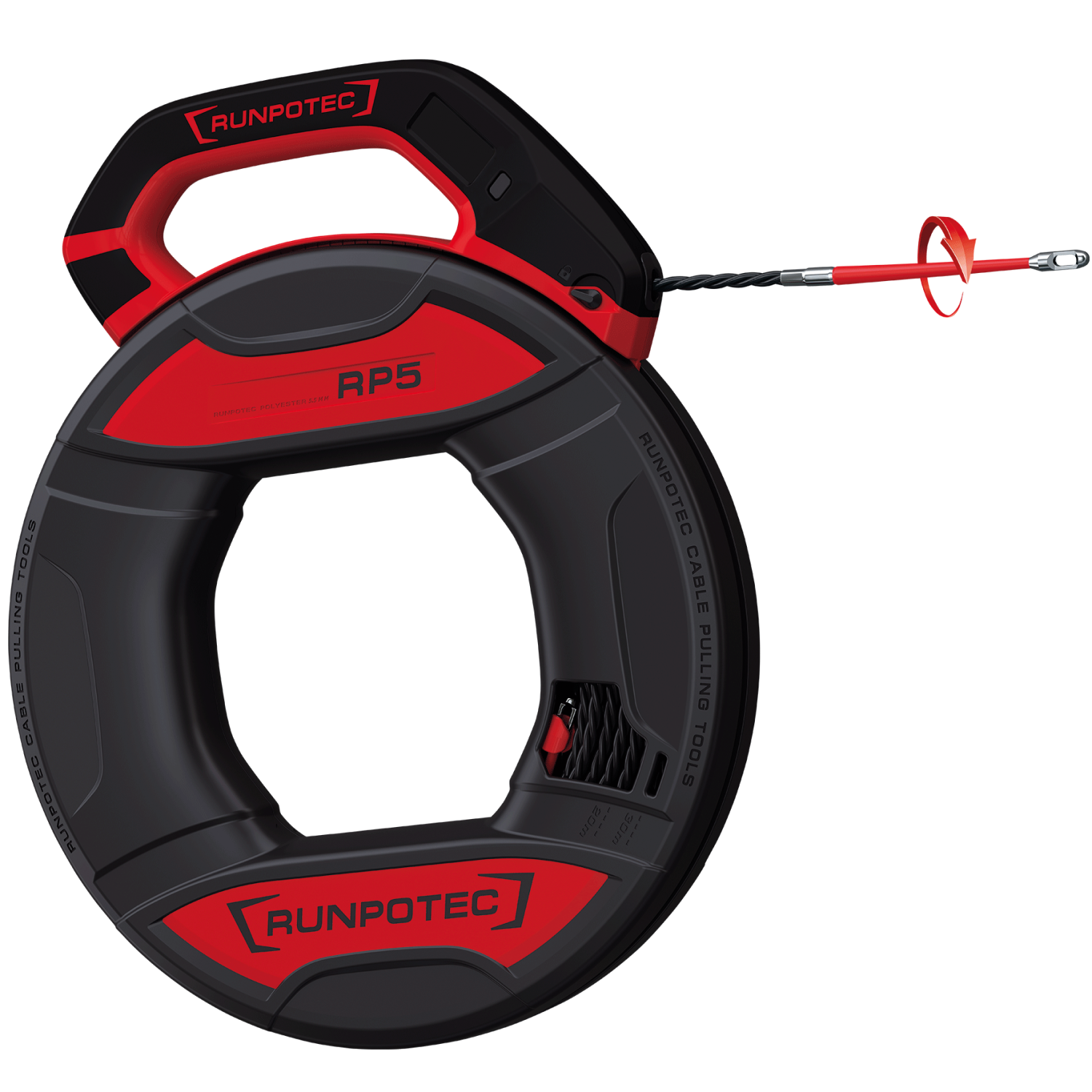 Runpotec Runpo 5 Getwiste Trekveer Met 2X Runpogleiter In Box 30M - Afbeelding 2