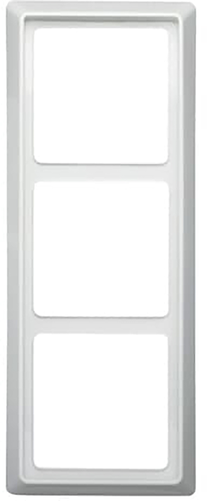 Abb Busch-Jaeger Afdekraam 3-Voudig Alpin Wit Ip44 Allweather