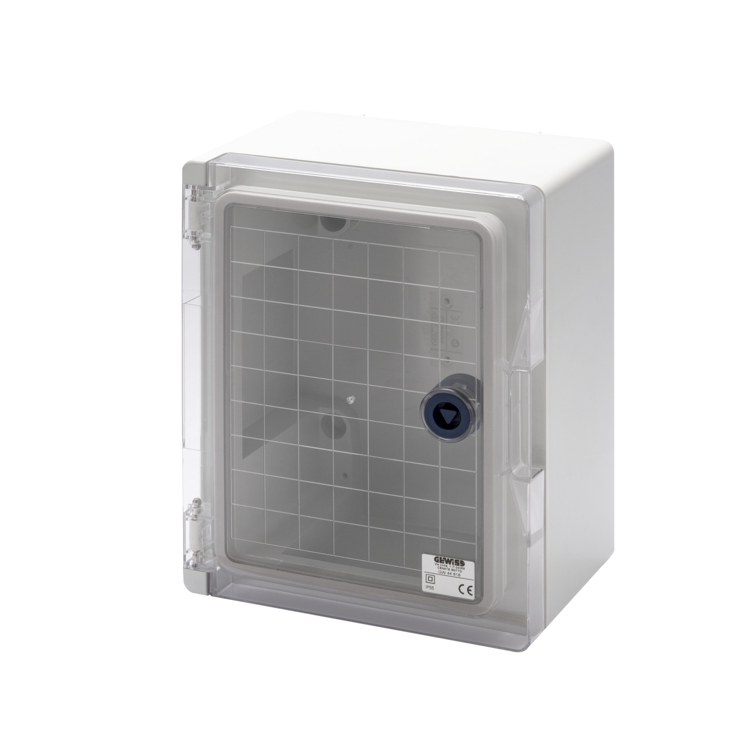 Gewiss Kast+Heldere Deur 200X254X135 Ip55 Hal.vrij Polyest Ik08 - Afbeelding 2