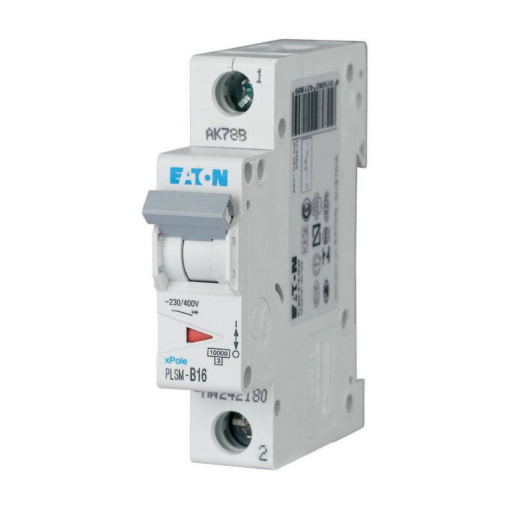 Eaton Installatie Automaat (Mcb) Plsm 16A 1P D-Kar. 10Ka - Afbeelding 2